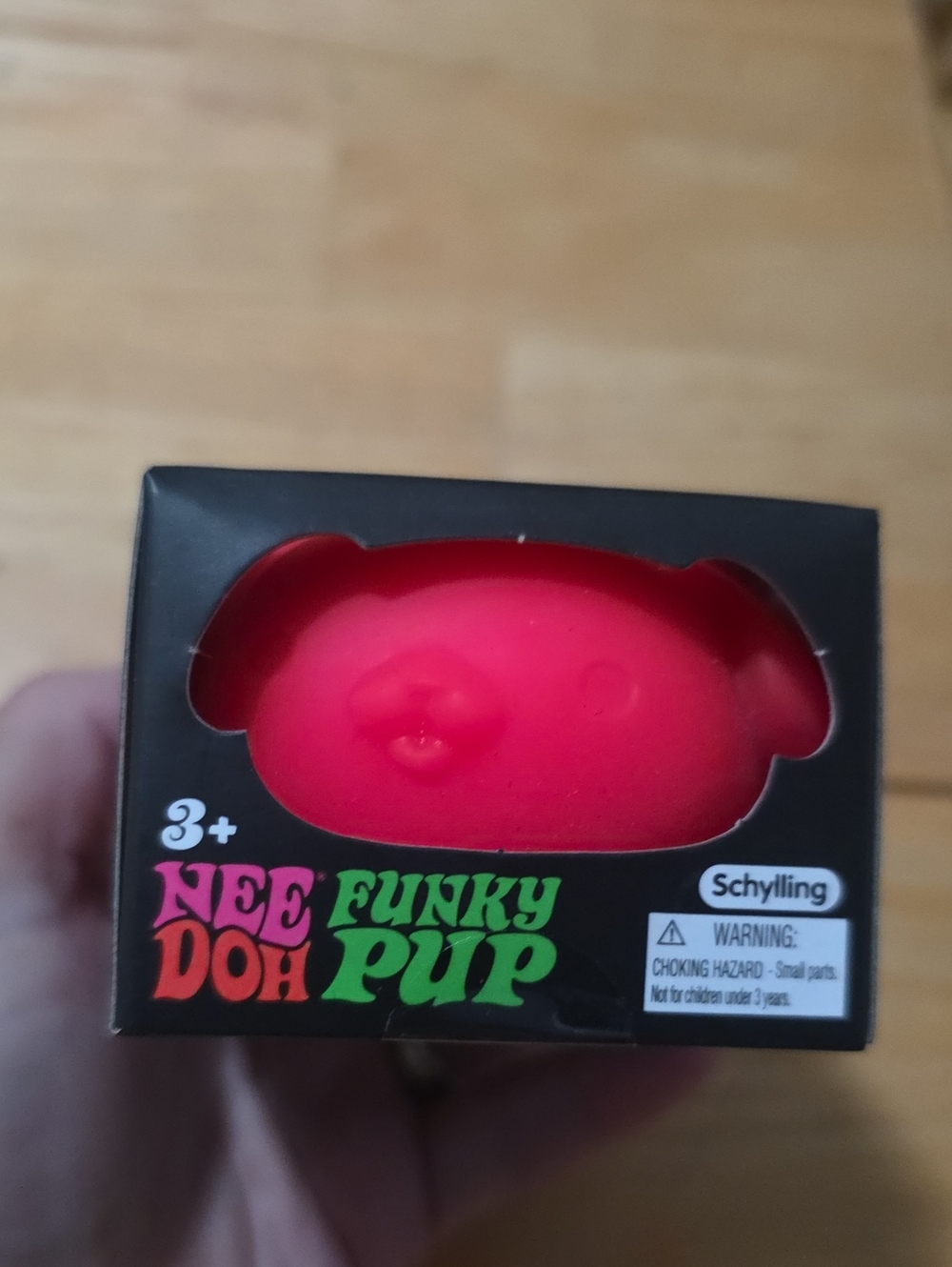 Nee Doh Funky Pup Dog Toy - Pink